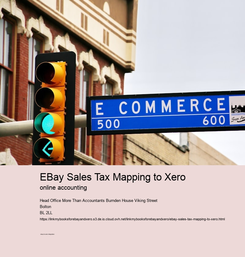 eBay Sales Tax Mapping to Xero